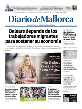 Cover of Diario de Mallorca