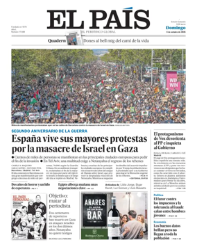 Cover of El País (Catalunya)
