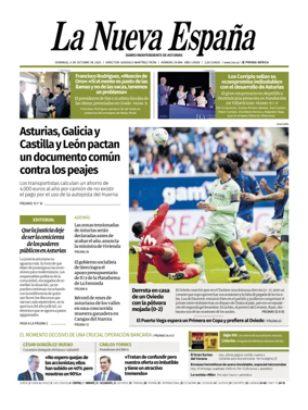 Cover of La Nueva España