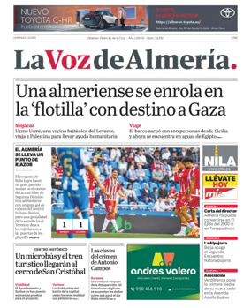 Cover of La Voz de Almería