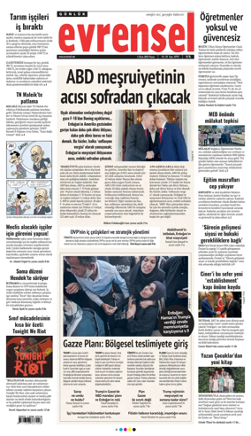 Cover of Evrensel Gazetesi