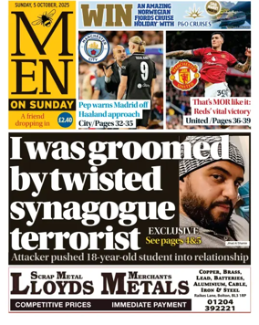 Cover of Manchester Evening News