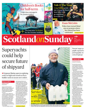 Cover of Scotland on Sunday