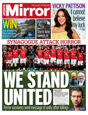 Cover of Sunday Mirror