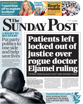 Cover of The Sunday Post (Dundee)