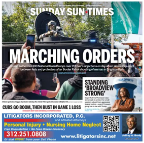 Cover of Chicago Sun-Times (Sunday)