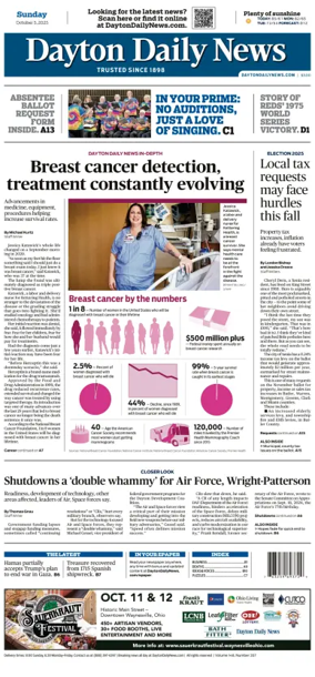 Cover of Dayton Daily News