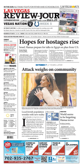 Cover of Las Vegas Review-Journal (Sunday)