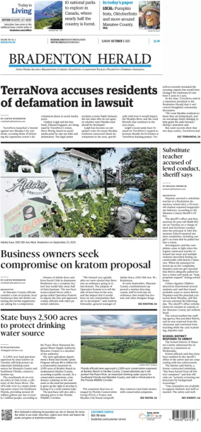 Cover of The Bradenton Herald (Sunday)