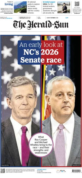 Cover of The Herald-Sun (Sunday)