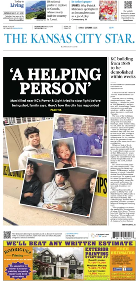 Cover of The Kansas City Star (Sunday)