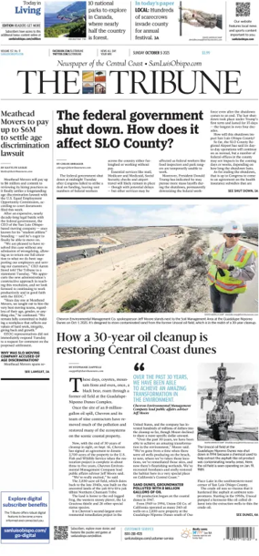 Cover of The Tribune (SLO) (Sunday)