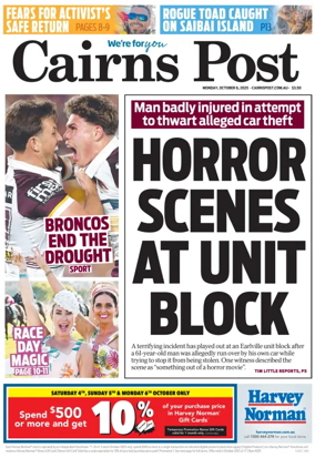 Cover of The Cairns Post