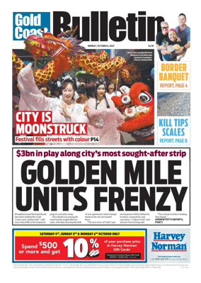 Cover of The Gold Coast Bulletin