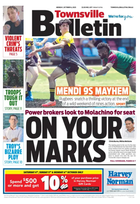Cover of Townsville Bulletin