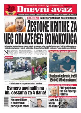 Cover of Dnevni avaz