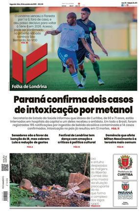 Cover of Folha de Londrina