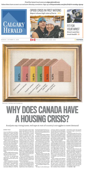 Cover of Calgary Herald