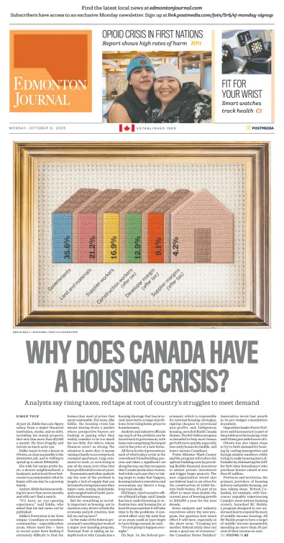 Cover of Edmonton Journal