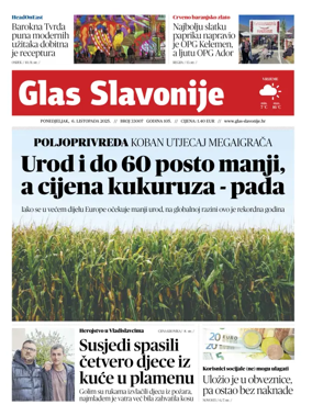 Cover of Glas Slavonije