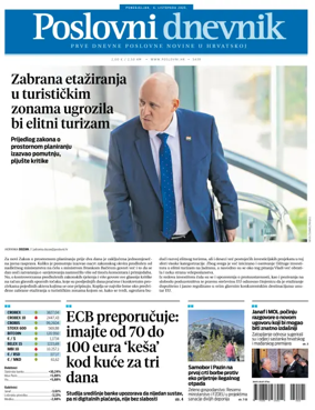 Cover of Poslovni Dnevnik