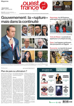 Cover of Ouest France (Laval)