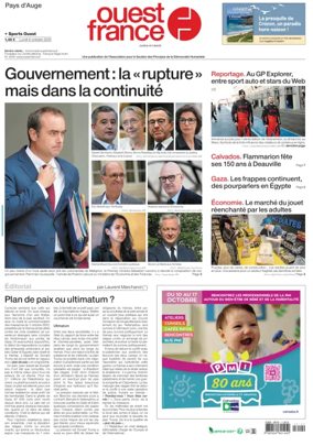 Cover of Ouest France (Pays d'Auge)