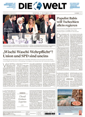 Cover of Die Welt