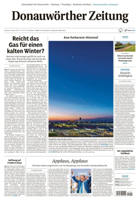 Cover of Donauwoerther Zeitung