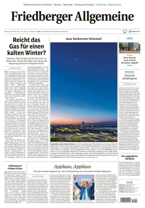 Cover of Friedberger Allgemeine