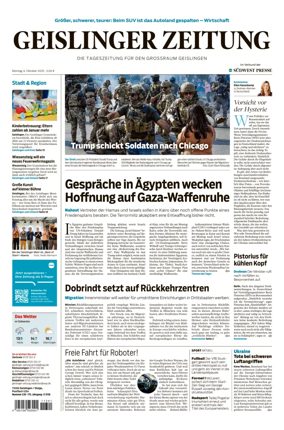 Cover of Geislinger Zeitung