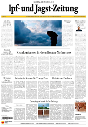 Cover of Ipf- und Jagst-Zeitung