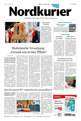 Cover of Müritz-Zeitung