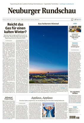 Cover of Neuburger Rundschau