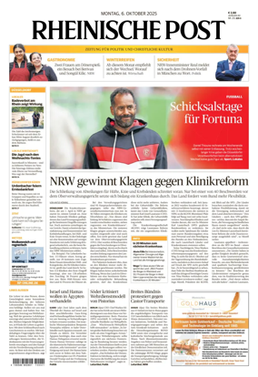 Cover of Rheinische Post – Düsseldorf Mitte/West/Ost/Nord/Süd