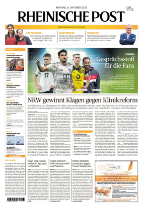 Cover of Rheinische Post Mettmann 