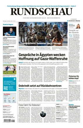 Cover of Rundschau für den Schwäbischen Wald – Der Kocherbote