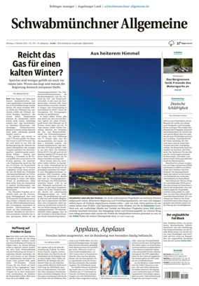 Cover of Schwabmuenchner Allgemeine