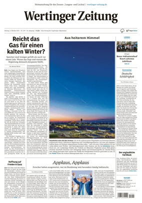 Cover of Wertinger Zeitung