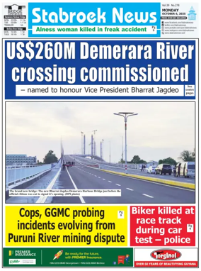 Cover of Stabroek News