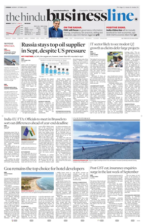 Cover of BusinessLine (Chennai)