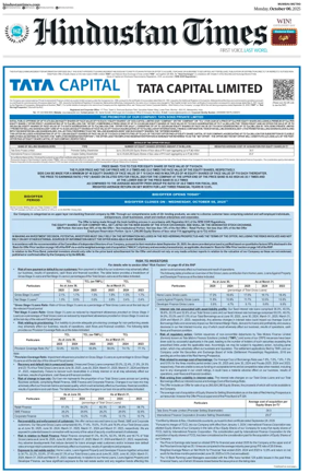 Cover of Hindustan Times ST (Mumbai)