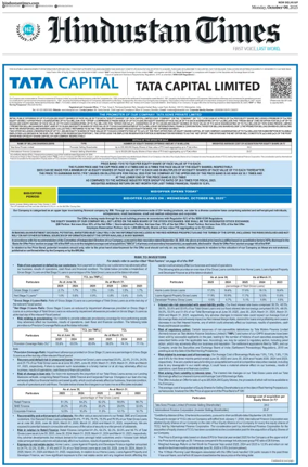 Cover of Hindustan Times (West UP)
