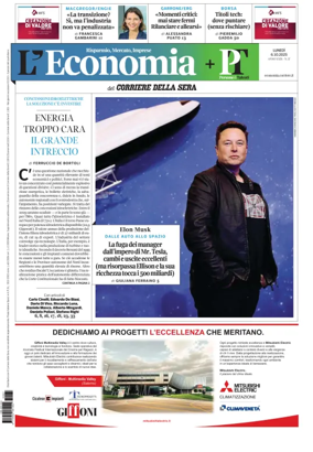 Cover of L'Economia