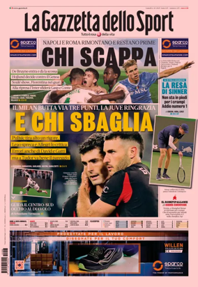 Cover of La Gazzetta dello Sport - Romana