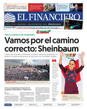 Cover of El Financiero