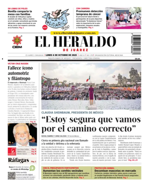 Cover of El Heraldo de Juarez