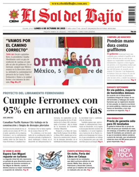 Cover of El Sol de Bajío