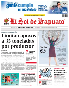 Cover of El Sol de Irapuato