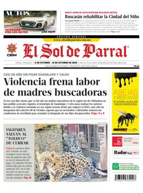 Cover of El Sol de Parral